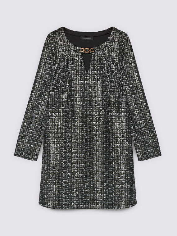 Robe courte coupe en A