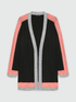Cardigan mit farblich abgesetzten Bord&uuml;ren image number 4