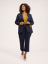 Milano Stitch Blazer with Metallic Details image number 2