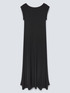 Robe longue noire double look image number 5