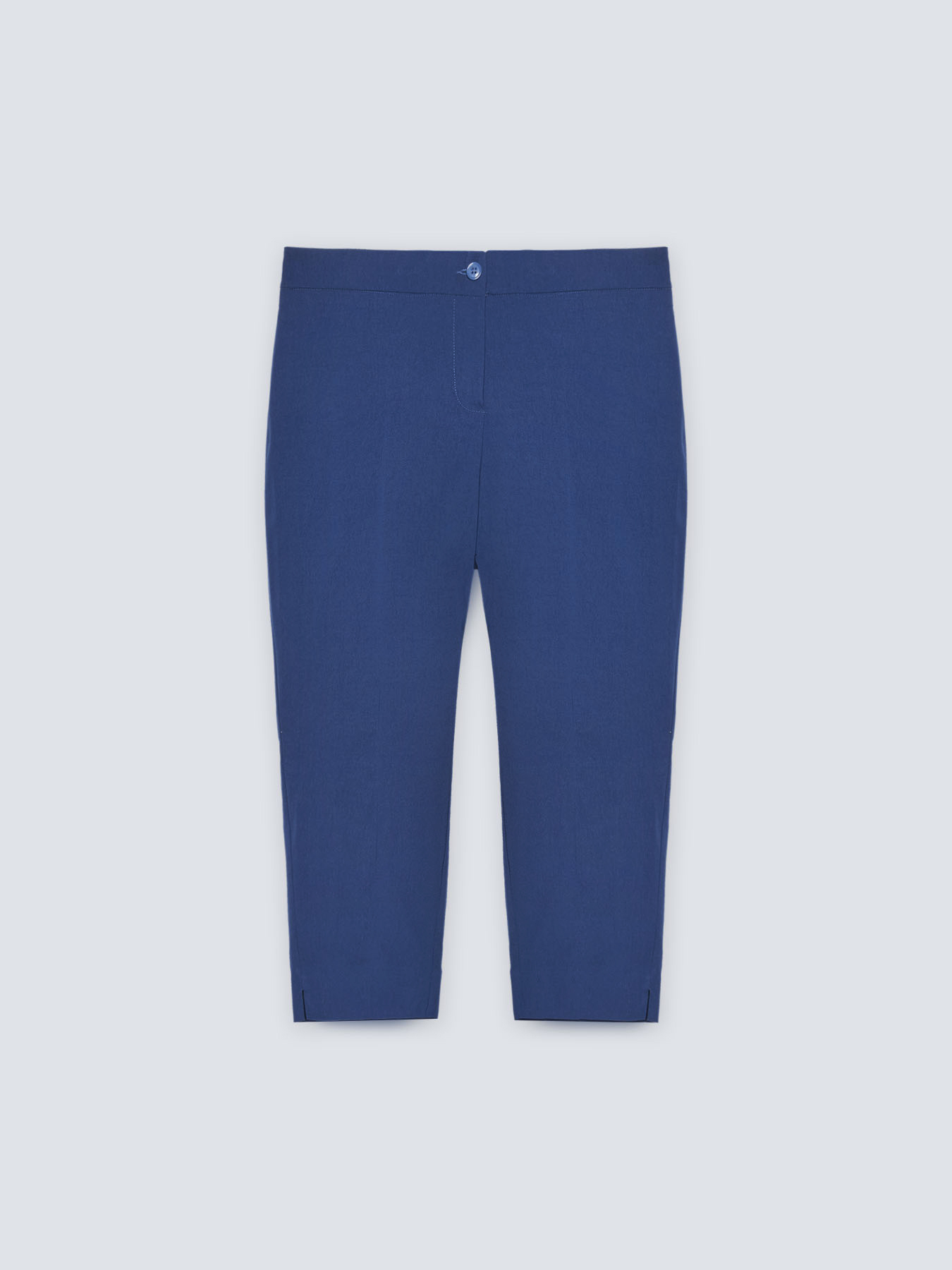 Pantaloni Capri in tessuto stretch image number 4