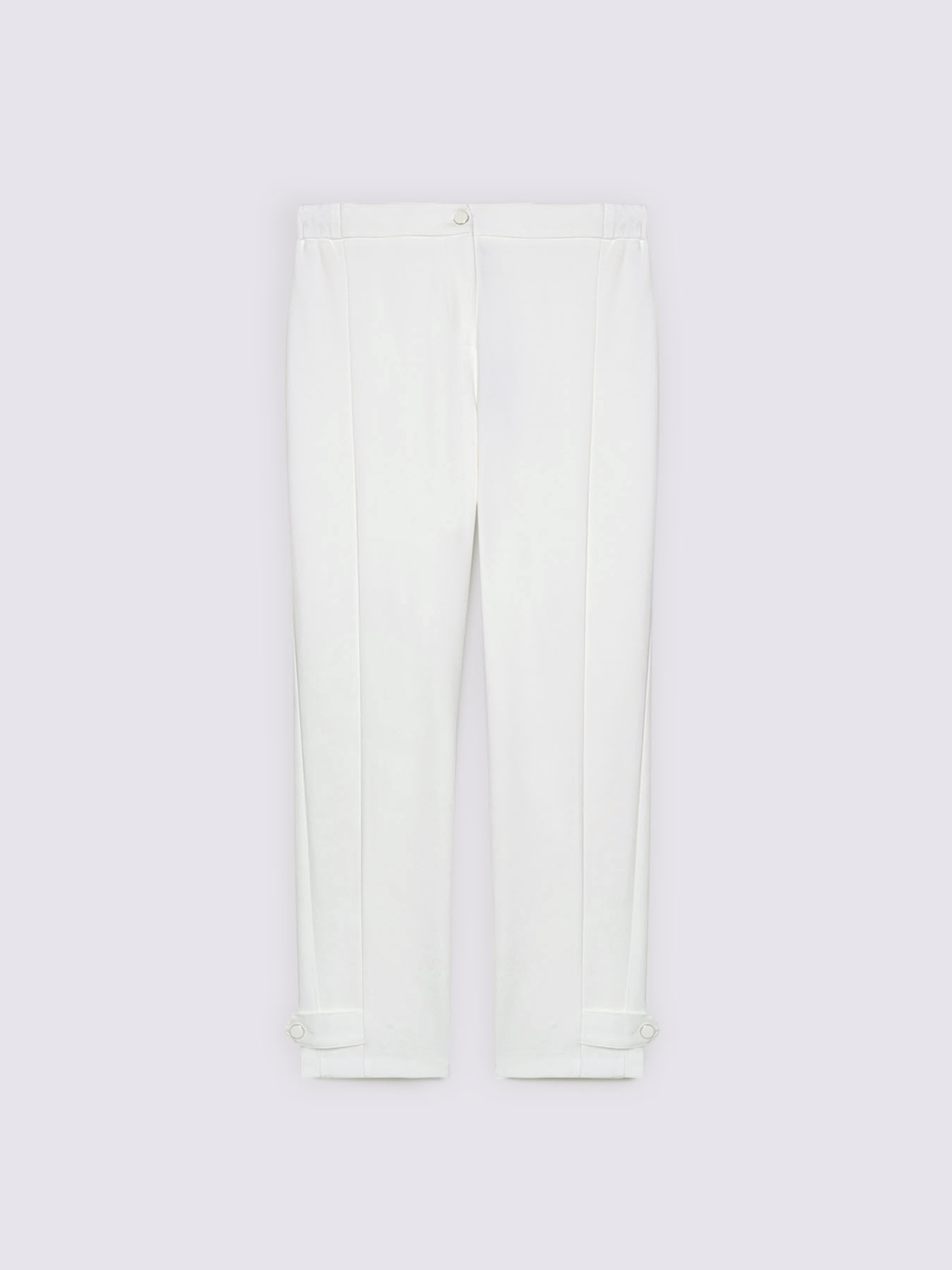 Pantalones Carrot Fit en Punto Milano image number 4