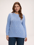 Strickpullover aus Wollmischung mit Schmuckapplikationen image number 0