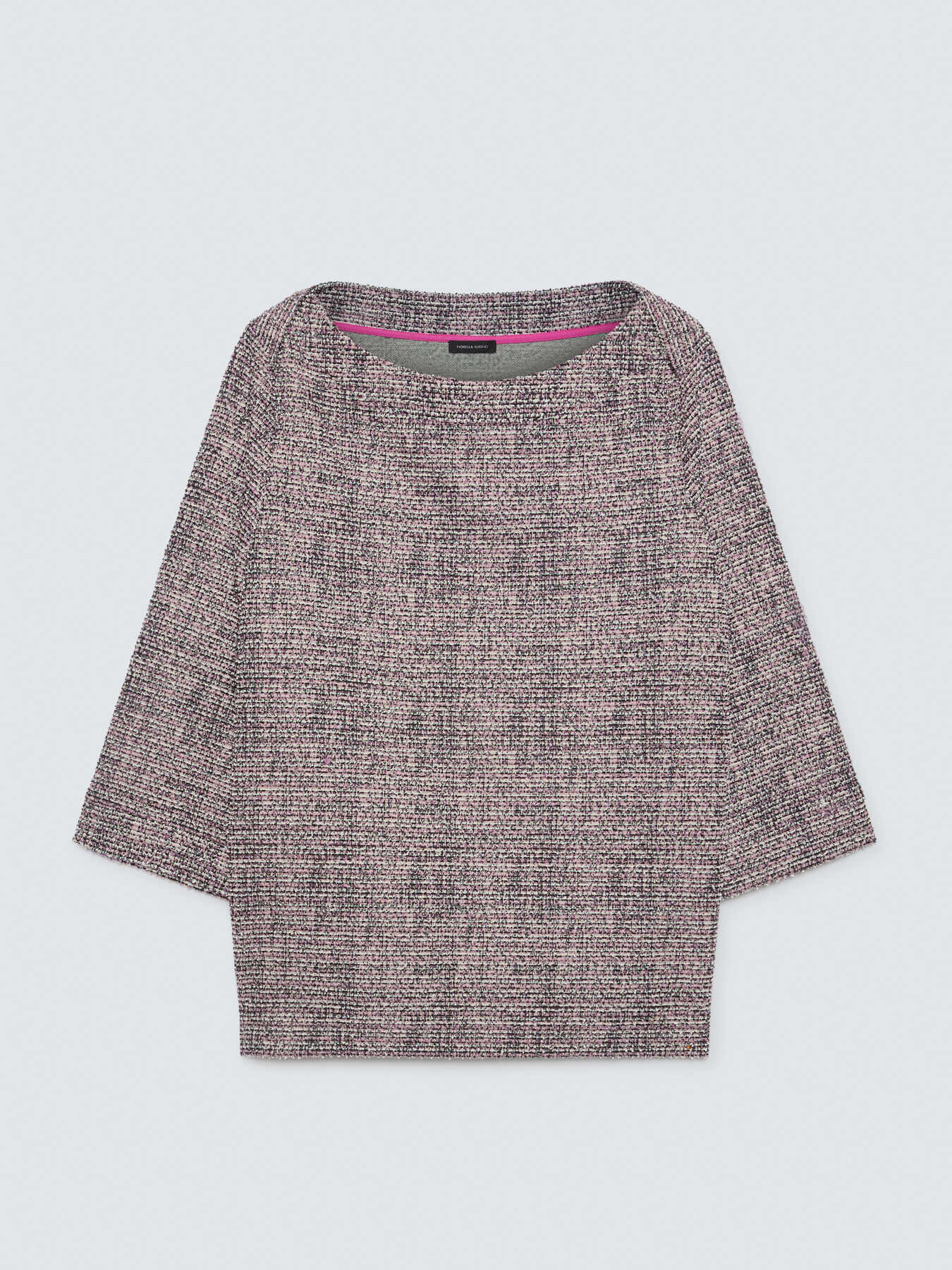 Wide-neck sweatshirt image number 4