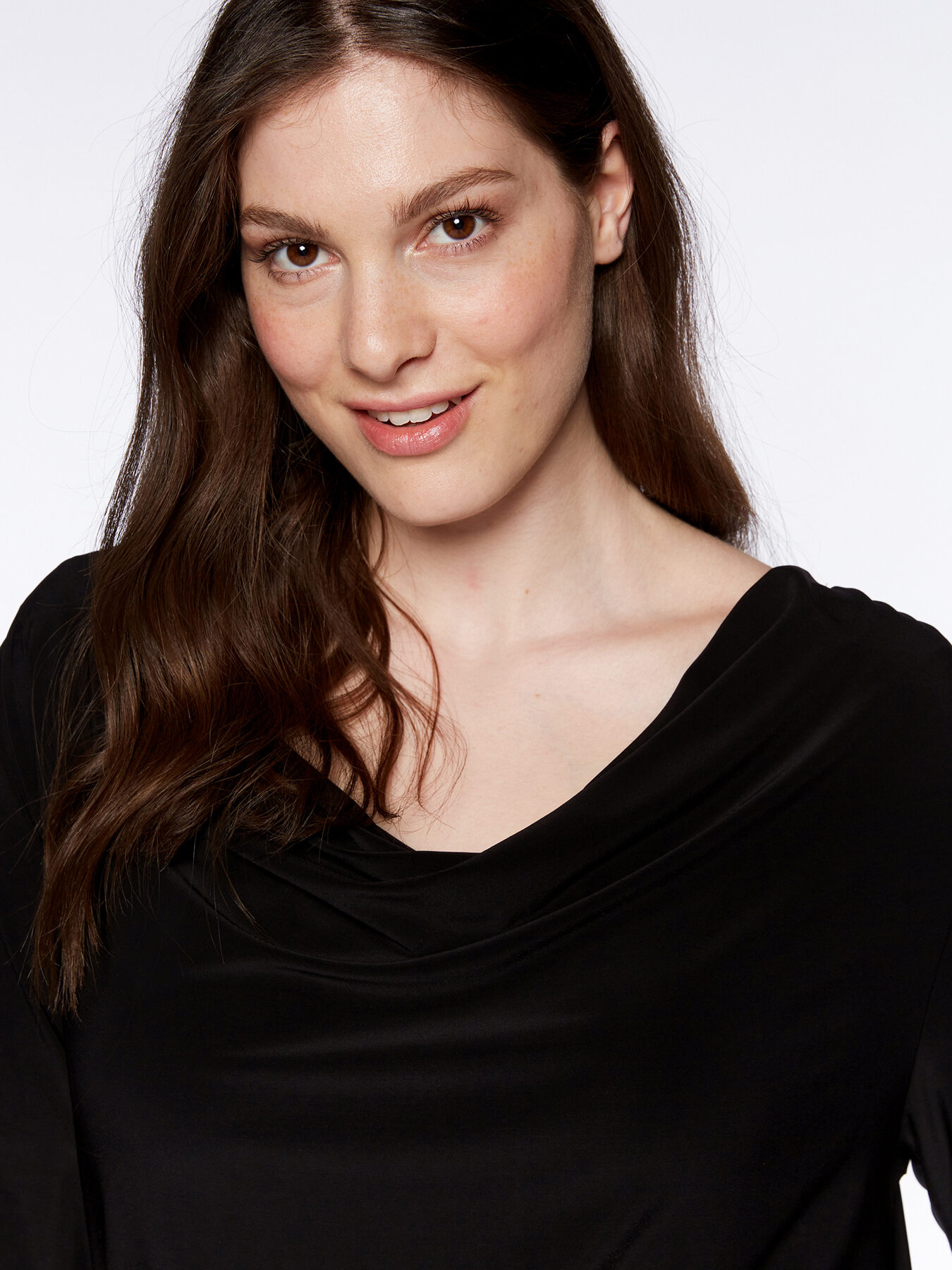 Robe drap&eacute;e en jersey image number 4