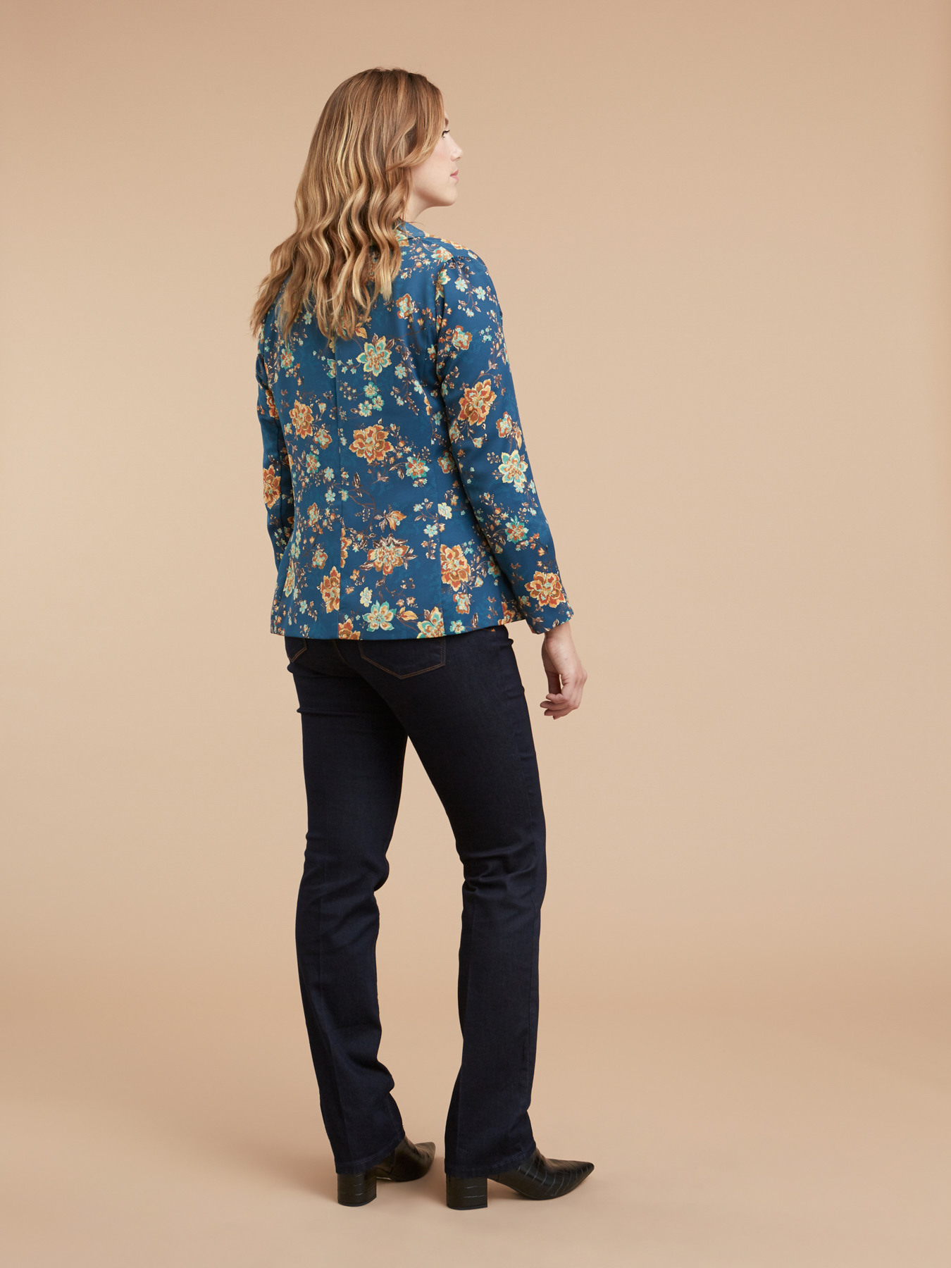 Jacke mit Blumenmuster image number 1