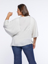 Blusa over con paillettes image number 1