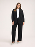 Wide Leg Hose aus Stretch-Gewebe image number 2