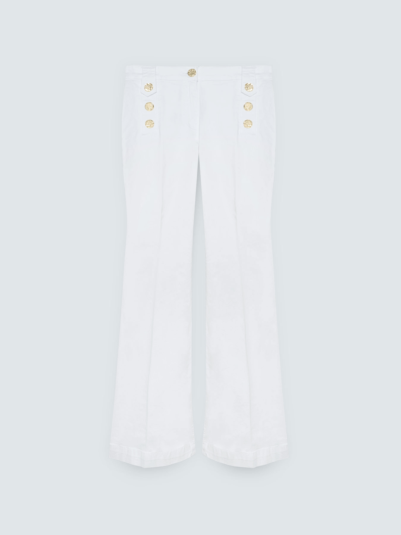 Flare Jeans with decorative buttons image number 5