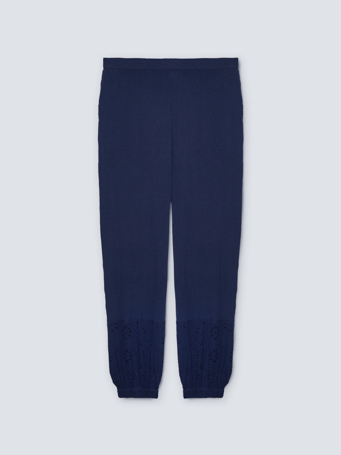 Pantalon avec bas en broderie anglaise image number 4