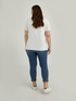 Giada skinny jeans with embroidery image number 1