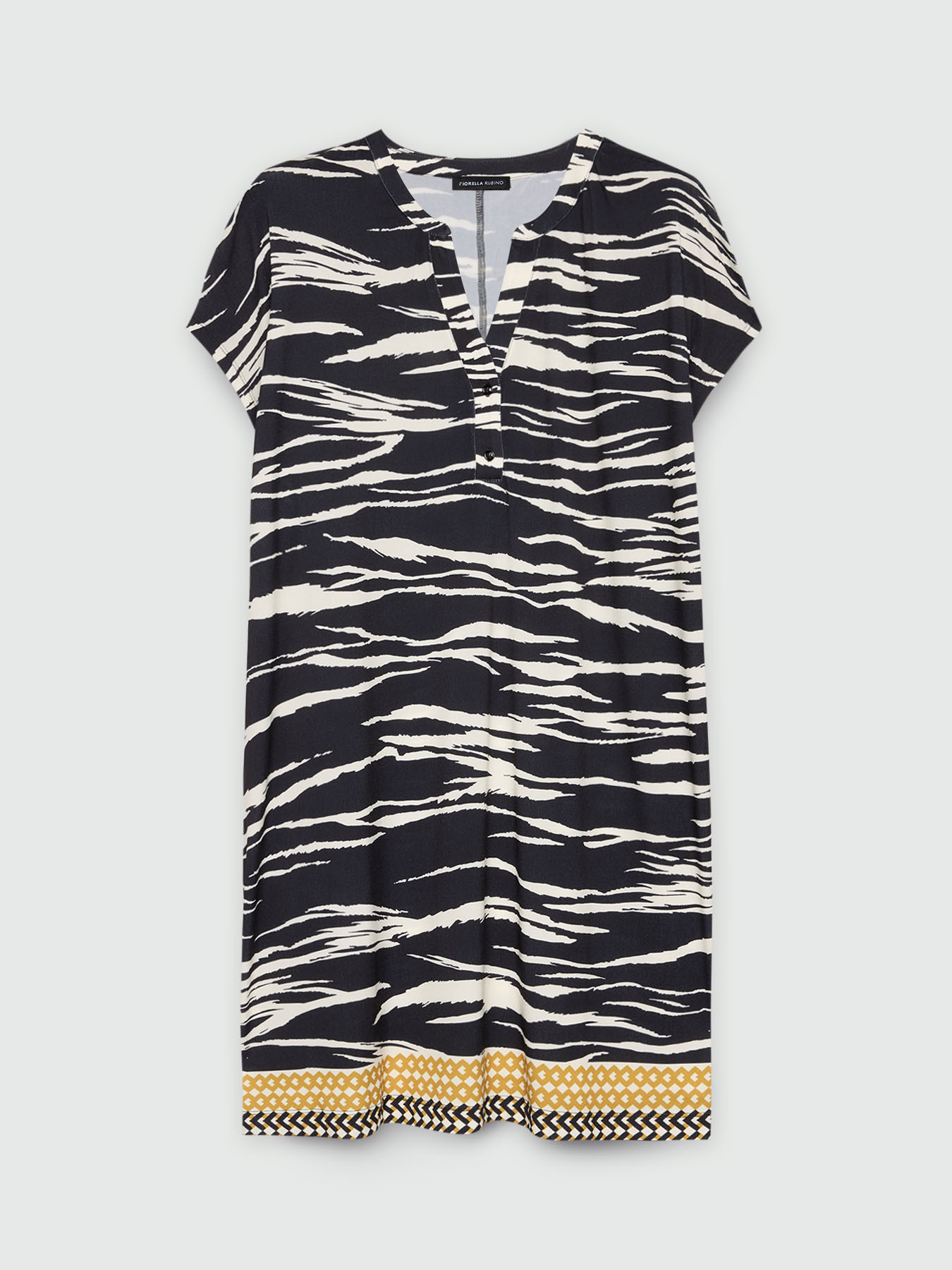 Zebra print dress image number 6