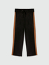 LENZING&trade; ECOVERO&trade; viscose knit trousers image number 3