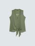 Cotton top with front knot image number 4