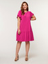 Jersey dress with ruffle at the hem image number 2