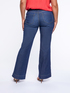 Flare-Jeans Turchese #livefree image number 1