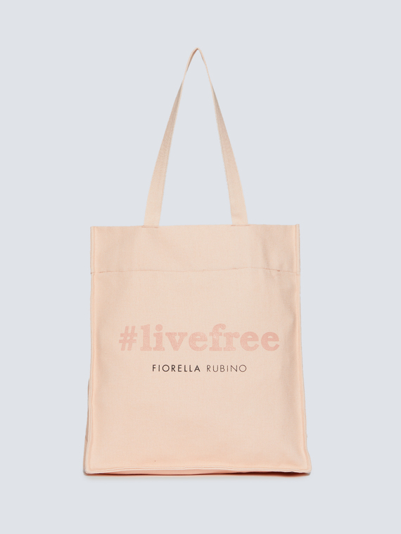 Fiorella Rubino ToteBag Progetto Quid with Fiorella Rubino Donna Rosa