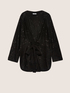 Cardigan lungo con paillettes image number 3