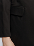Blazer nero in cotone stretch image number 3