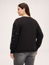 Sweatshirt with bead embellishments image number 1