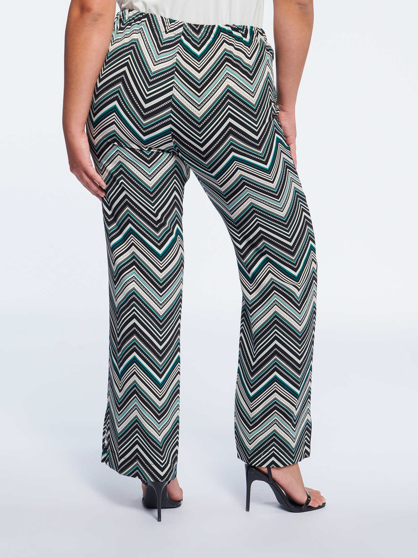 Pantalon &agrave; imprim&eacute; chevrons image number 1