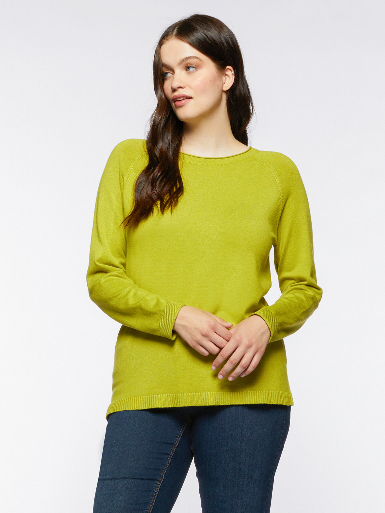 Pullover mit U-Boot-Ausschnitt image number 2