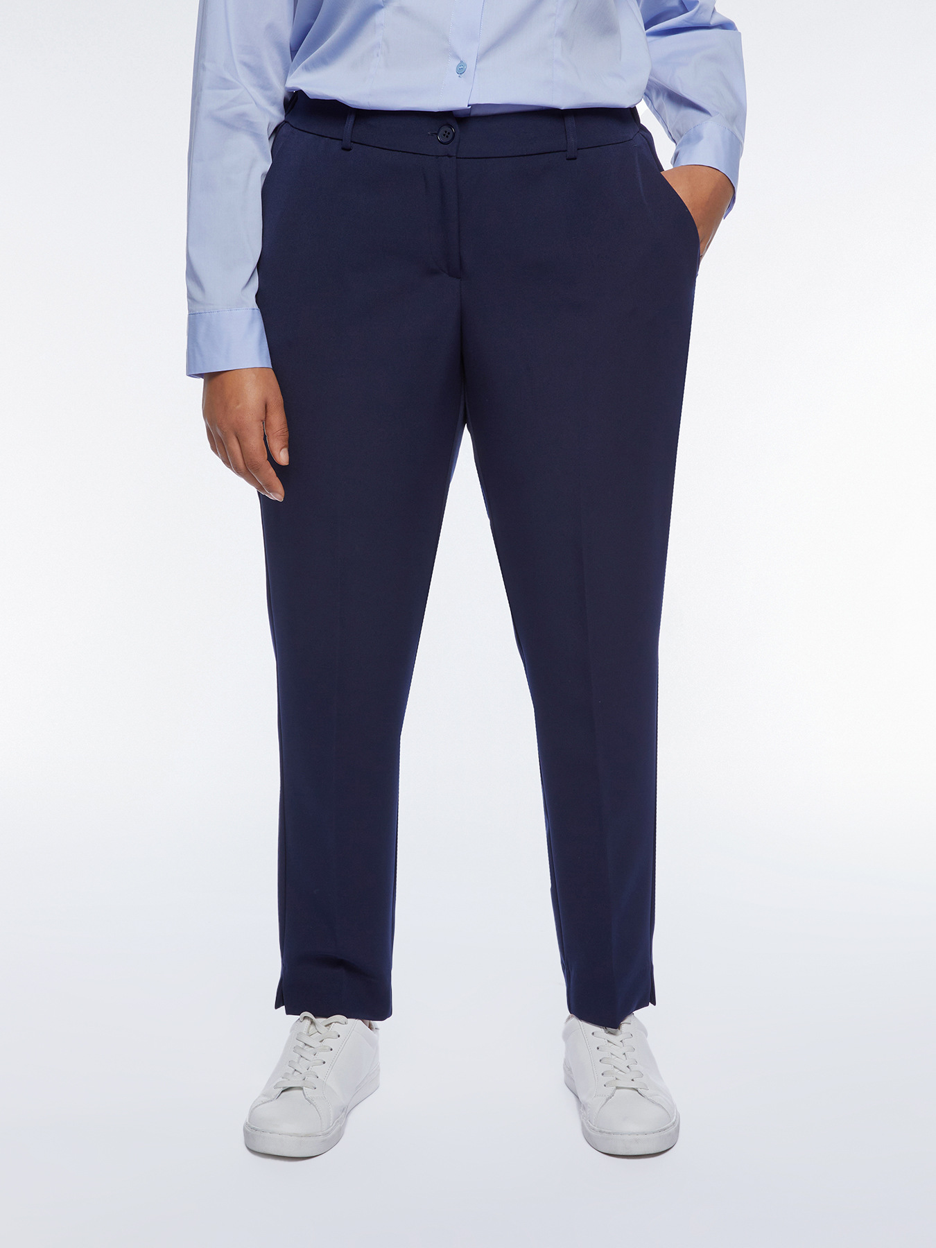 Technical fabric trousers image number 0