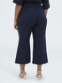 Linen and viscose blend trousers image number 1