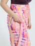 Viscose pareo with tie-dye print image number 2