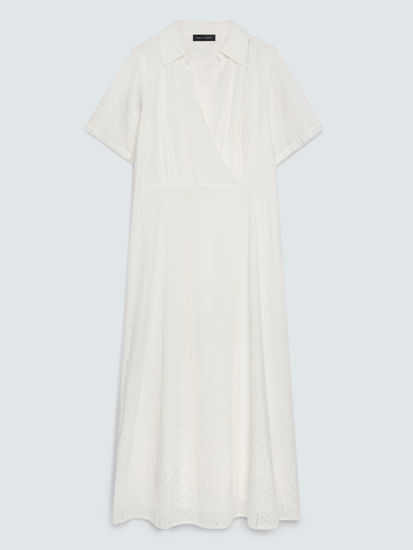Robe ligne grecque DREAM en broderie anglaise image number 1