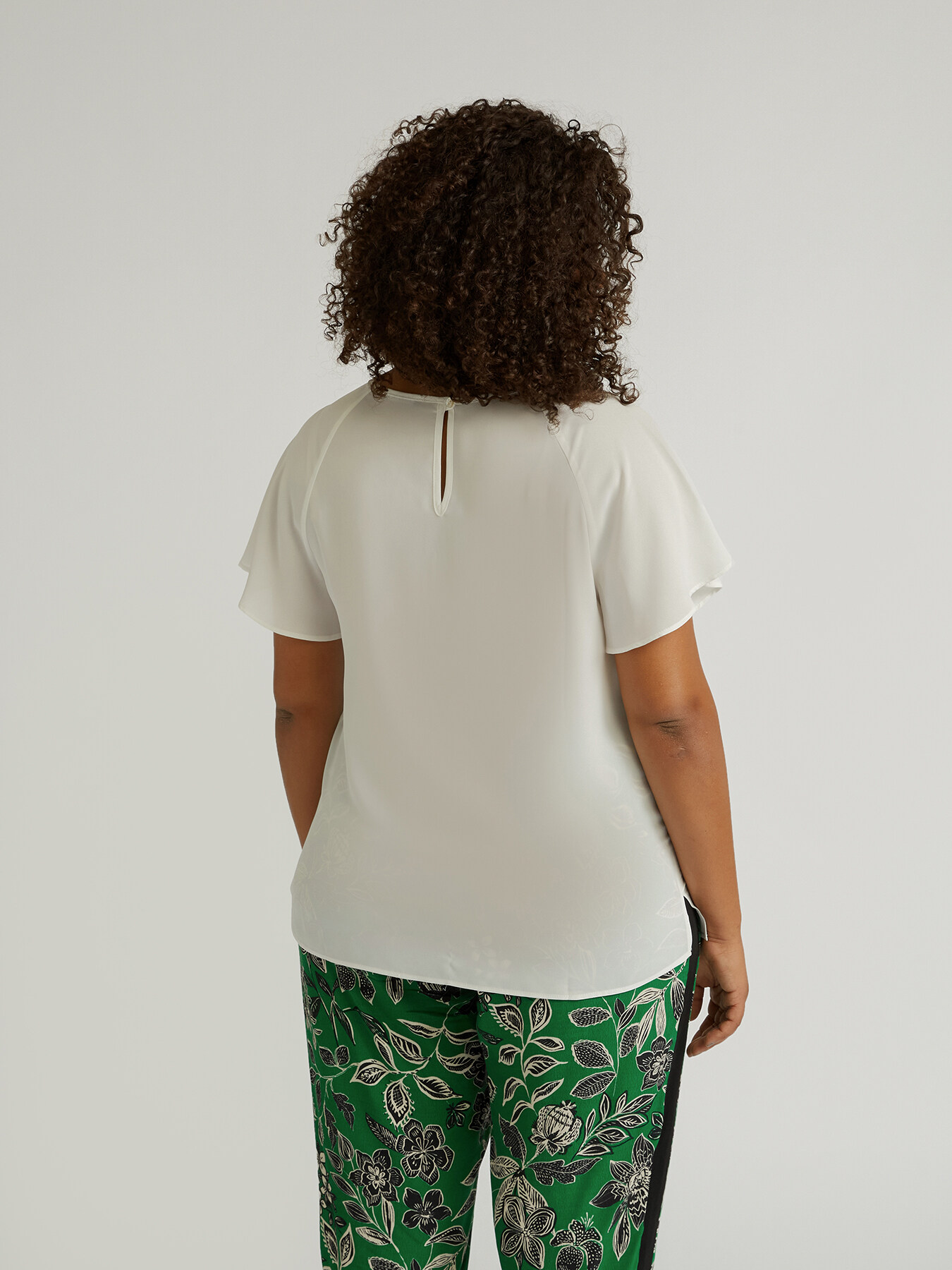 Bluse mit Schmetterlings&auml;rmeln image number 2