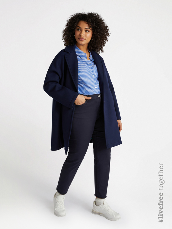 Cotton skinny trousers