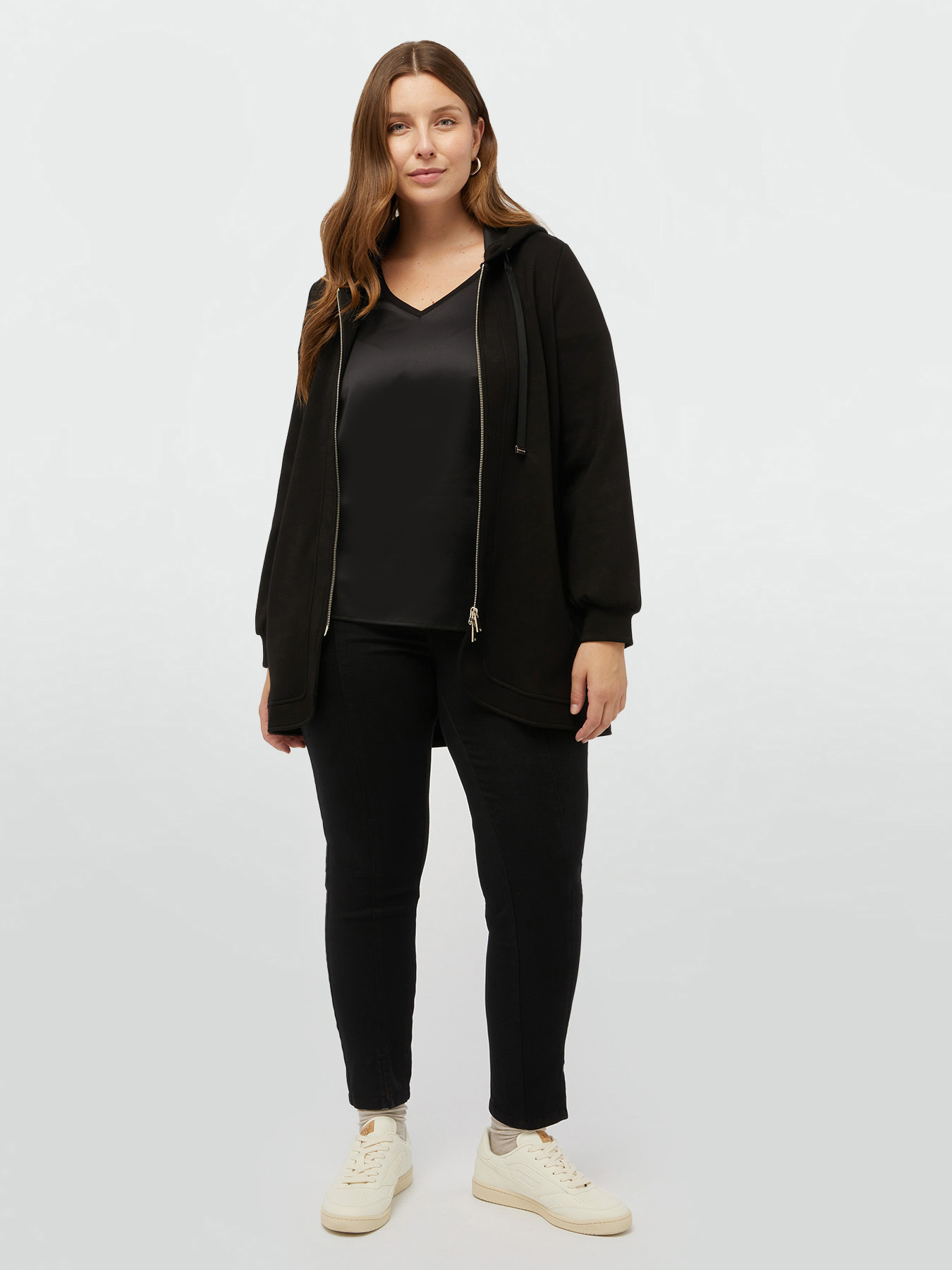 Sweat-shirt avec fermeture &eacute;clair image number 3