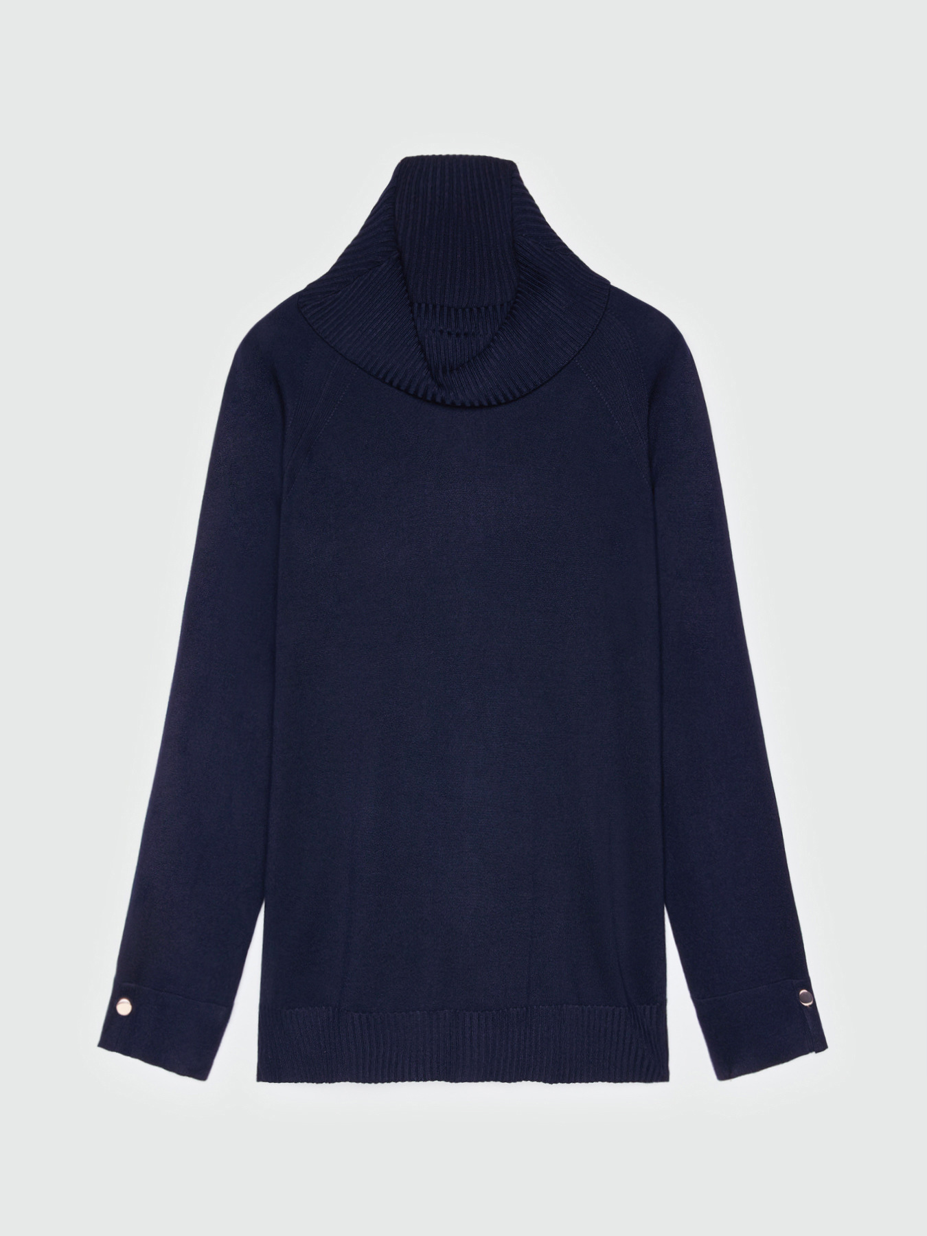 LENZING&trade; ECOVERO&trade; viscose turtleneck sweater image number 5