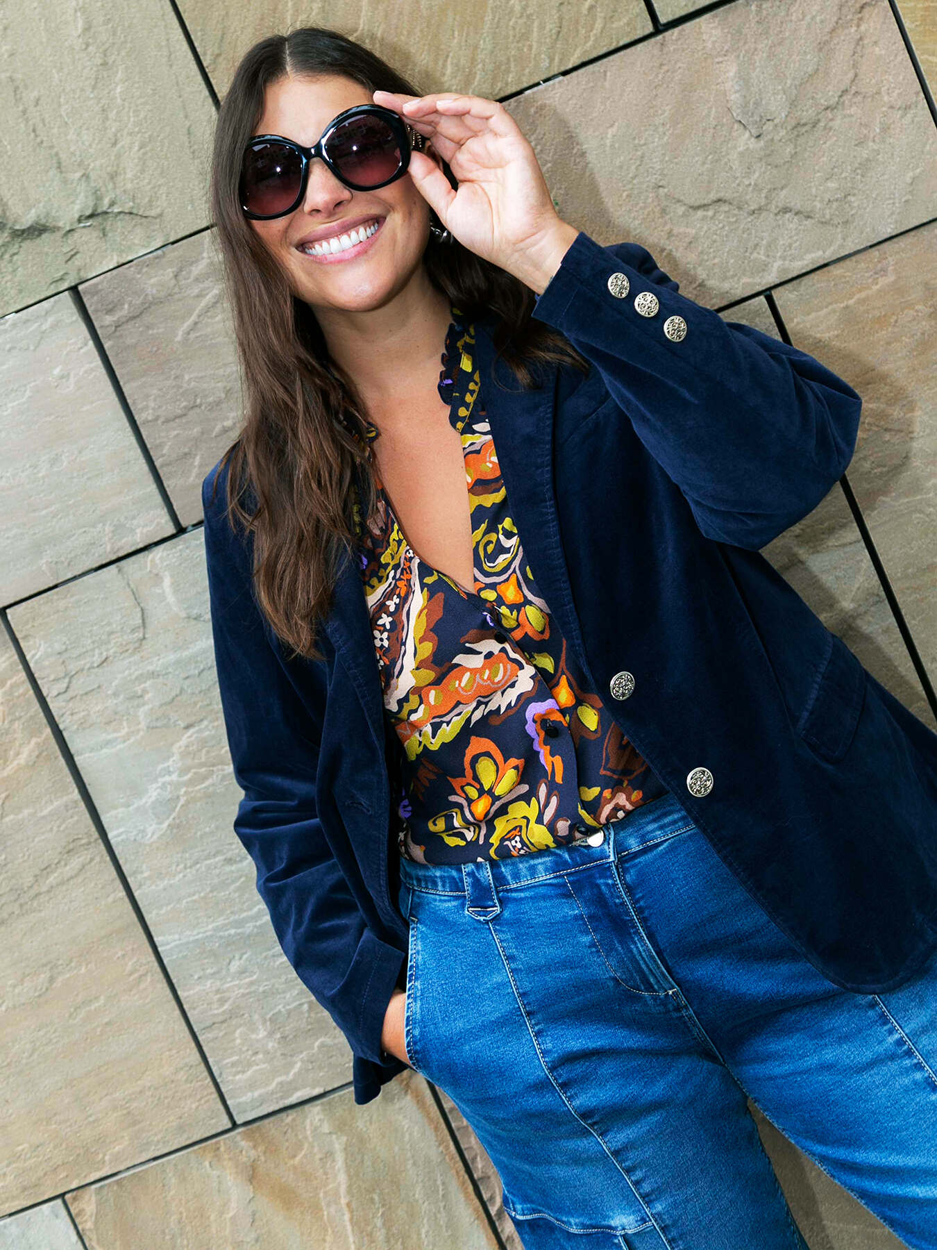 Blusa con estampado paisley image number 5