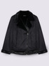 Soft touch jacket with asymmetric zip image number 4