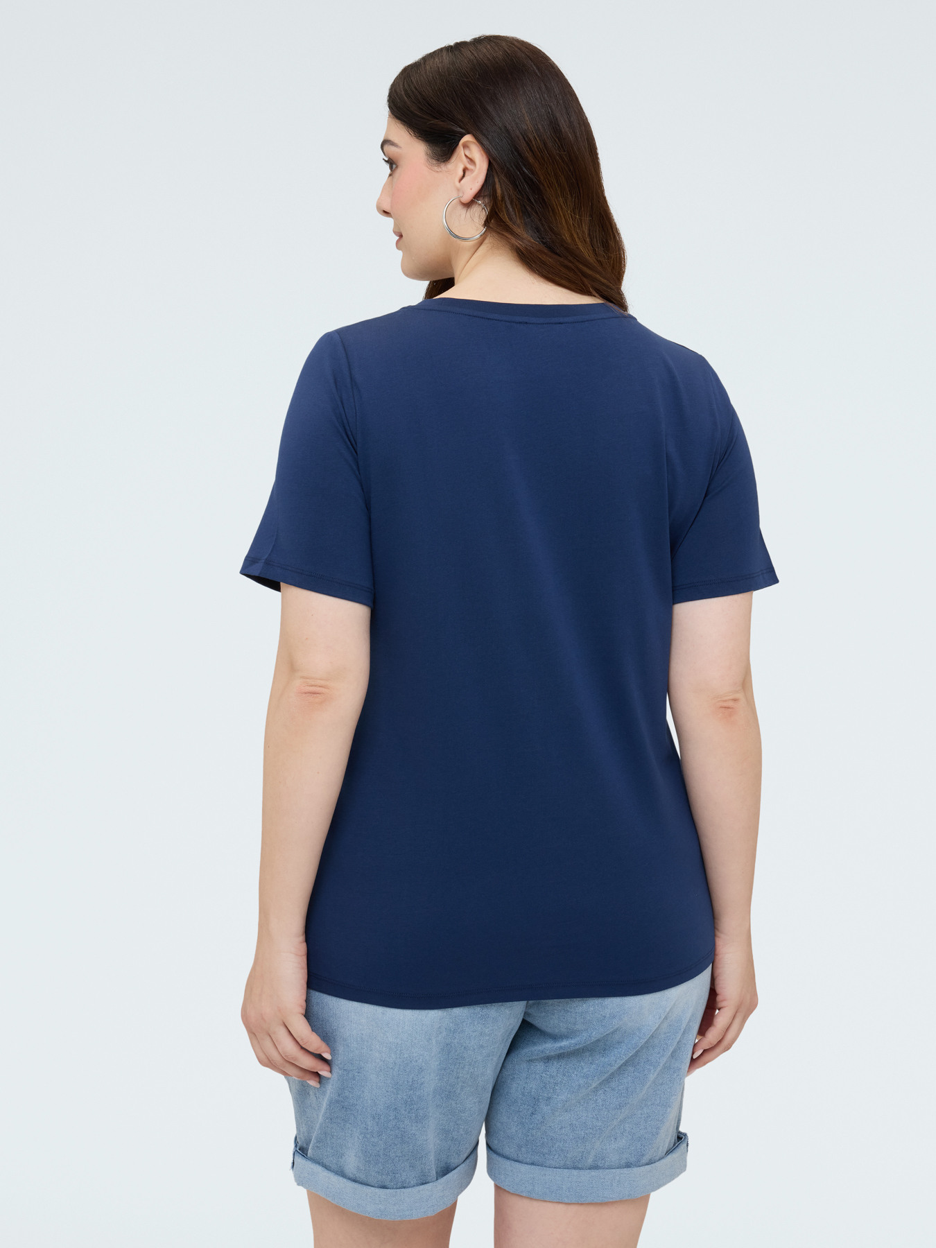 T-shirt in cotone con scritta image number 1