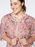 Printed lurex blouse image number 3