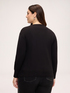 V-neck cardigan with studs image number 1