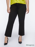 ECOVERO&trade; viscose flared kick trousers image number 0