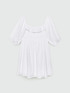 Kurzes Kleid aus St. Galler Spitze image number 6