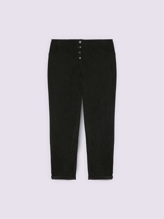 Corduroy Barrel Pants