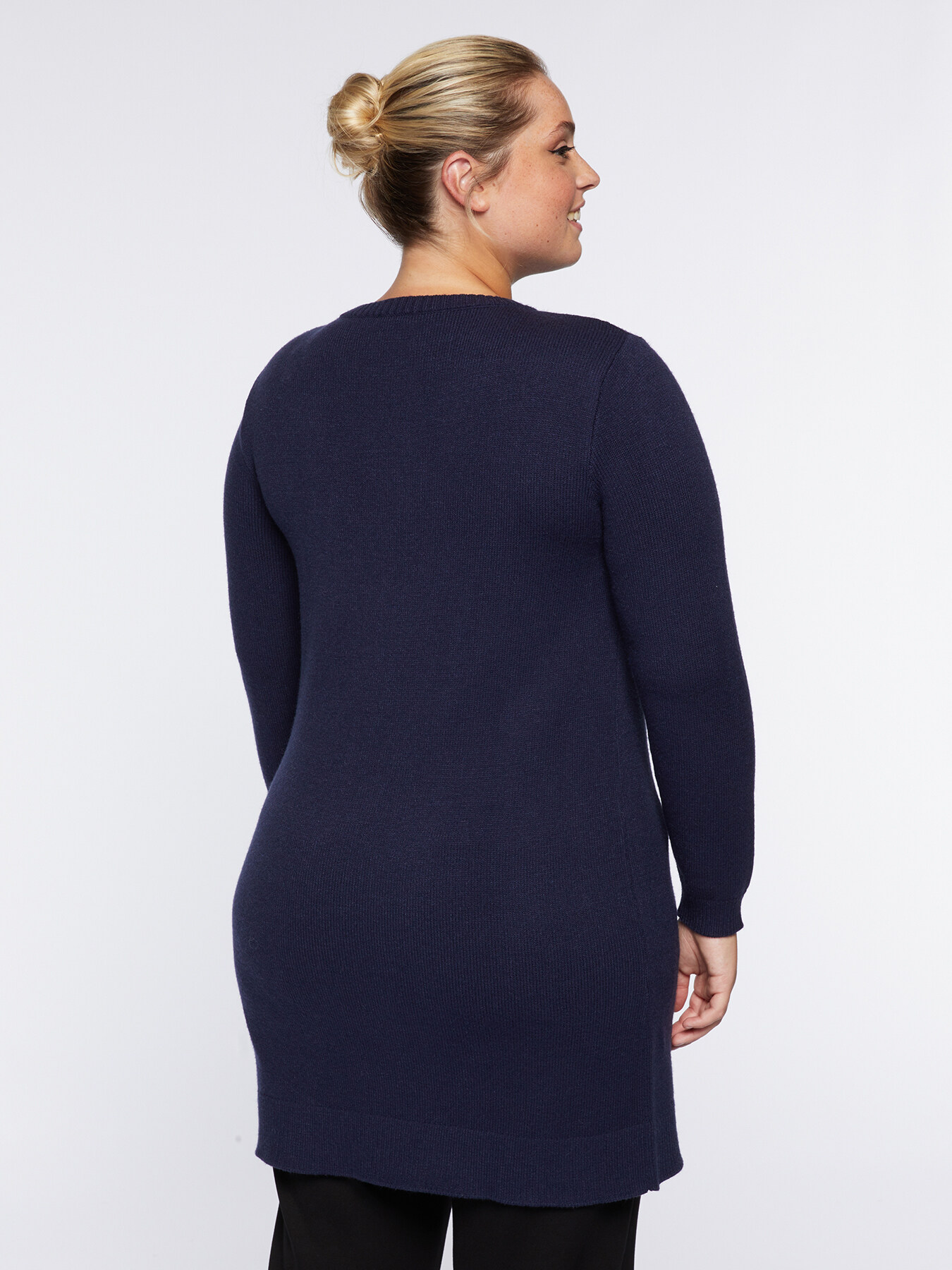 Jersey con trenzas diagonales image number 1