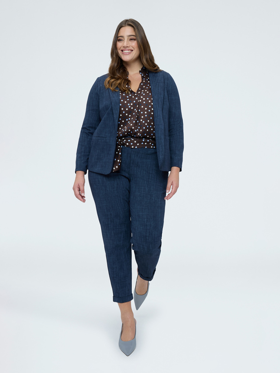 Pantaloni Carrot Fit in Punto Milano