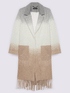 Manteau &agrave; imprim&eacute; d&eacute;grad&eacute; avec franges image number 5