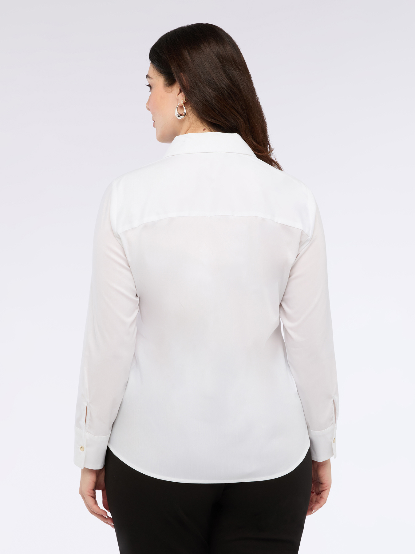 Camicia in cotone stretch image number 1