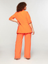 Open-front viscose blazer image number 1