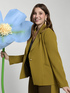 Strukturierter Blazer mit Schmuckknopf image number 0