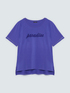 T-shirt en coton avec inscription en paillettes image number 4