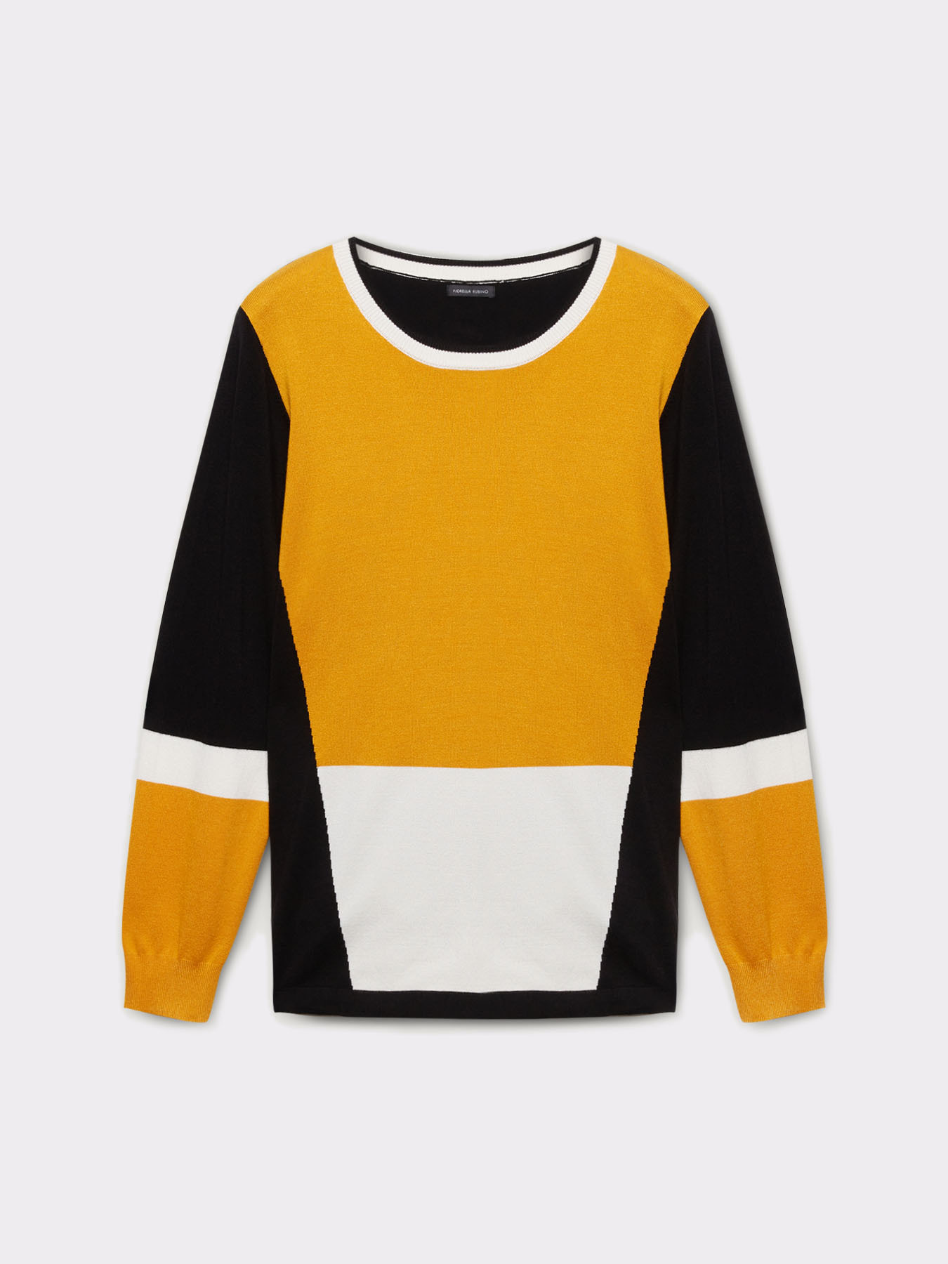 Colour block sweater image number 3